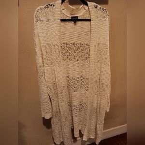 Torrid Cream Duster Sweater #27